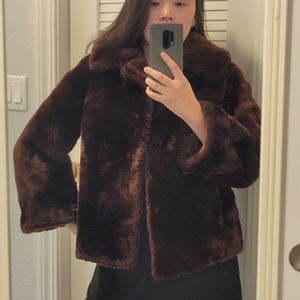 Vintage | Jackets & Coats | Glamorous Vintage Fur Jacket Sheepskin